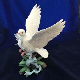 2000 Lenox “millenium Dove” Porcelain Bird Limited Edition