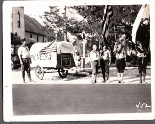 Vintage Photograph Black Americana Ymca - Boy Scouts Daytona Beach Florida Photo