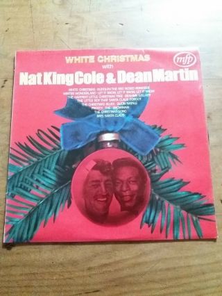 White Christmas With Nat King Cole And Dean Martin Vinyl Lp