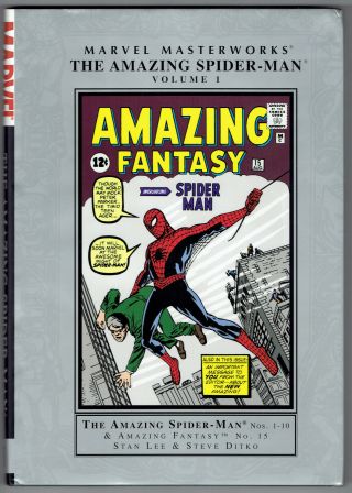 Marvel Masterworks Spider - Man Volume 1 Hardcover Htf