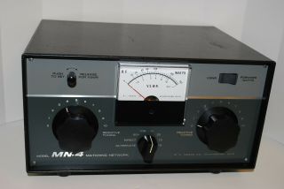 Vintage Drake Mn - 4 Antenna Matching Network 200 Watt Hf Radio Antenna Tuner