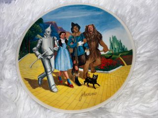 Knowles Wizard Of Oz " The Grand Finale " 10 " China Collectors Plate (1979)