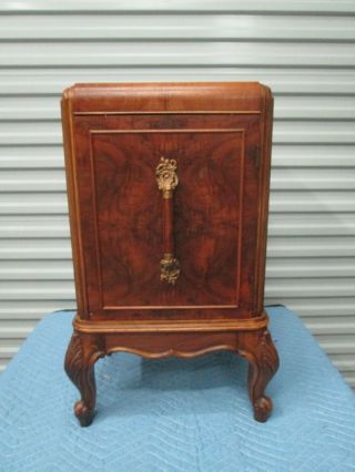 Vintage French / Art Deco Style End Table / Night Stand Pls Rd All