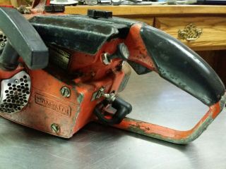 Vintage Homelite E - Z Automatic Chainsaw with 16 