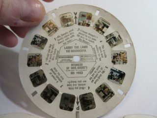 Vintage VIEWMASTER 3D Photo Reels - TV Show LARRY THE LAMB no.  BD190 - Set of 3 2
