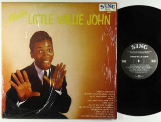 Little Willie John - S/t Lp - Sing Denmark Reissue Vg,  Shrink