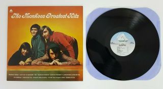 12 " Vinyl Record Lp The Monkees Greatest Hits 1976 Arista Records Ab4089 258