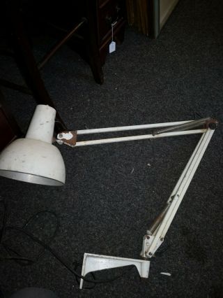 Vintage Herbert Terry Anglepoise Lamp (rare Wall Mount)