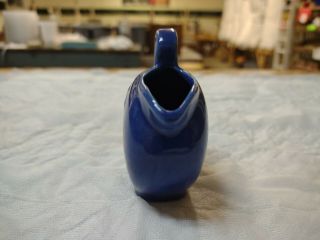 Vintage Blue Star Shawnee Pottery Miniature Pitcher No Damage 2