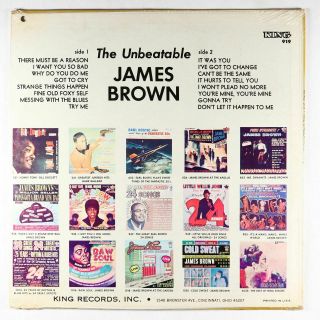 James Brown - The Unbeatable LP - King Stereo 2
