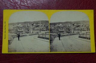 Stereoscope Card By F.  Hudson,  Ventnor,  Isle Of Wight,  (a487)