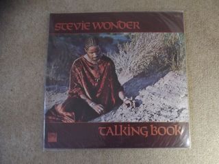 Music Lp.  Stevie Wonder.  Talking Book.  Motown.