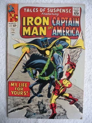 Tales Of Suspense 73 Fn/vf Captain America / Iron Man