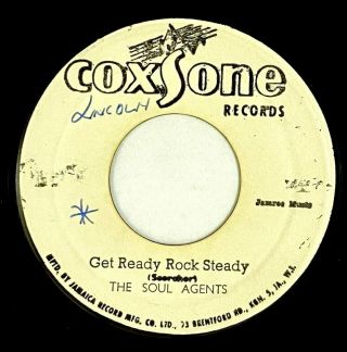 Soul Agents/bop & The Belltones " Get Ready Rock Steady " Reggae 45 Coxsone Mp3