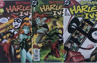 Batman: Harley And Ivy 1,  2,  3 1 - 3 Set (bruce Timm Cover) Dc 2004