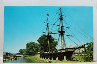 Pennsylvania Presque Isle State Park Flagship Niagara Postcard Old Vintage Card