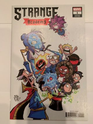 Strange Academy 1 Nm 1st Full Appearances Skottie Young Variant