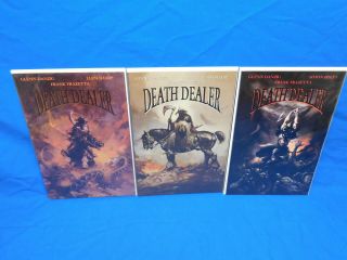 ❤️ Death Dealer 1 - 3 1 2 3 Glenn Danzig Frank Frazetta Verotik Comics