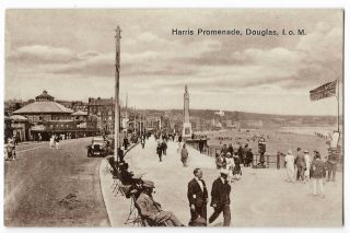 Isle Of Man Harris Promenade Douglas Vintage Postcard 9.  9