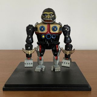 Vintage Ark Mech Gorilla 05 Kong Diecast Robot On Stand