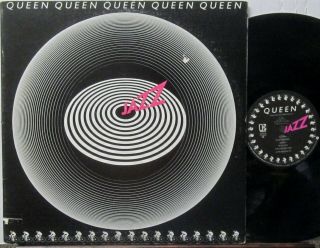 Queen - Jazz - Classic / Arena Rock - W/poster - Vg,  Vinyl