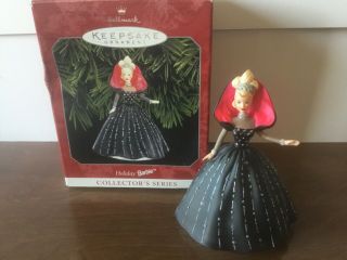 Hallmark Keepsake Holiday Barbie Christmas Ornament Collector 
