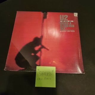 U2 Live Under A Blood Red Sky 1983 Vinyl Record Orig Press