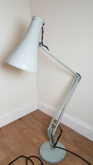 Vintage Grey Anglepoise Lamp Type 75 1968 - 1973 Model By Herbert Terry