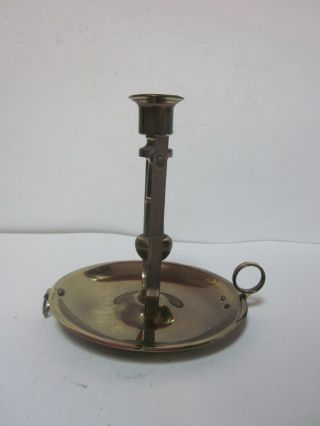 Baldwin Solid Brass Ship Gimbal Candlestick Holder Nautical Sconce