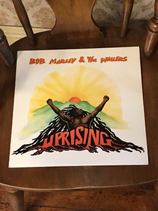 Bob Marley & The Wailers Lp Uprising On Island Vg,  1980 Reggae Album