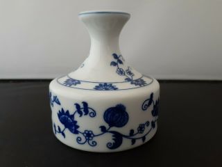 Blue And White China Pinch Pot/ Vase Seymour Mann