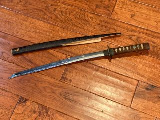 Vintage Wakizashi Sword 18” Blade