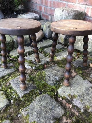 Vintage French Milking Stools for Claudiafleur. 3