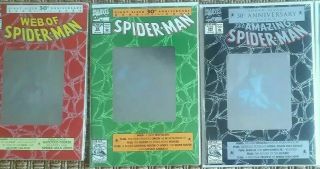 The Spider - Man 365 (aug 1992,  Marvel) Web Of Spiderman And Spiderman,  Nm