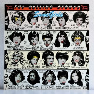 Rolling Stones.  Lp.  Some Girls Coc - 39108 Uncensored Die Cut Cover 1978 1st