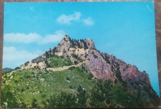 Rare Vintage Postcard - Cyprus St.  Hilarion Castle 13th Century Unposted