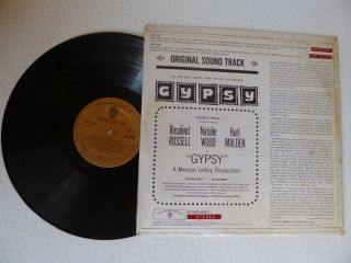 Gypsy Film Soundtrack Vinyl LP - Warner Bros WS 8120 Vitaphonic Stereo 2