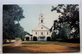 York Ny Long Island Bridgehampton Presbyterian Church Postcard Old Vintage