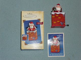 Hallmark Collector Ornament 2004 Pop Goes The Santa 2 Jack In The Box Musical