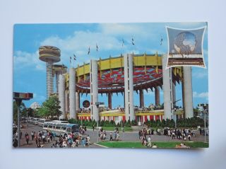 York World’s Fair Exhibit 1964 - 65 Vintage Chrome Postcard