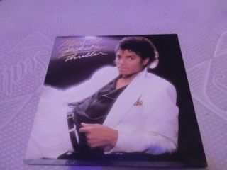Michael Jackson " Thriller " Lp Vinyl Record 1982 Vg,