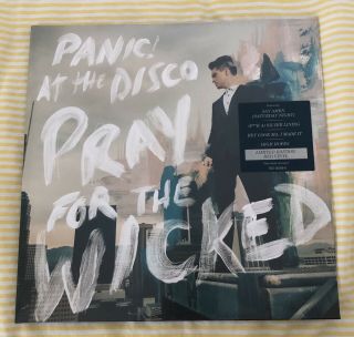 Panic At The Disco Pray For The Wicked Vinyl Red Color