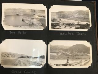 1930’s Grand Coulee Dam Washington Wa Mason City Fisherman Salmon Trout 9 Photos