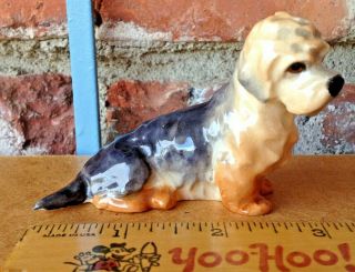 Vintage England Royal Worcester Rare & Elusive Dandie Dinmont Terrier Dog