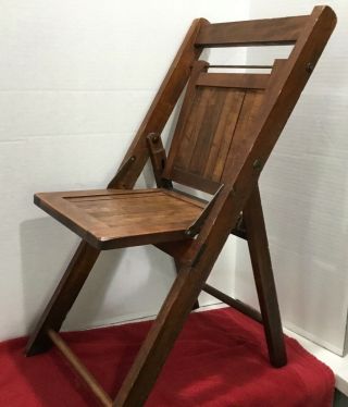 Vintage Child’s Wooden Folding Camp Chair,