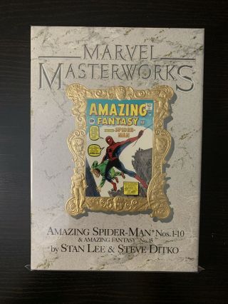 Marvel Masterworks Vol 1 H/cover Spider - Man 1 - 10 & Fantasy 15