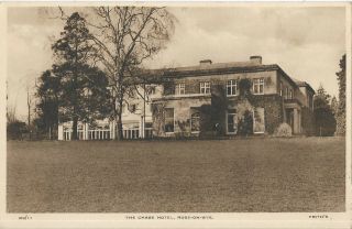 Herefordshire Ross On Wye The Chase Hotel Vintage Postcard 30.  11