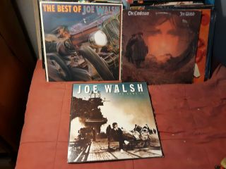 Joe Walsh Best Of,  Confessor,  U Bough It U Name It 3 Records