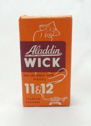 Vintage Aladdin Wick 11 & 12 For Oil Lamp Nos
