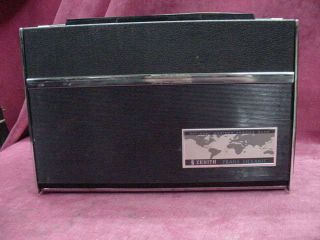 Vintage Zenith Trans - Oceanic Royal Model D7000y Radio W/ Nat.  Weather Band
